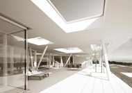 Visualisierung Verkaufsbild Terrassenhaus Herrliberg Zuerich Schweiz 2009