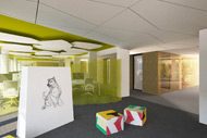 Visualisierung Architektur Innen Google Headquarters Zuerich 2011